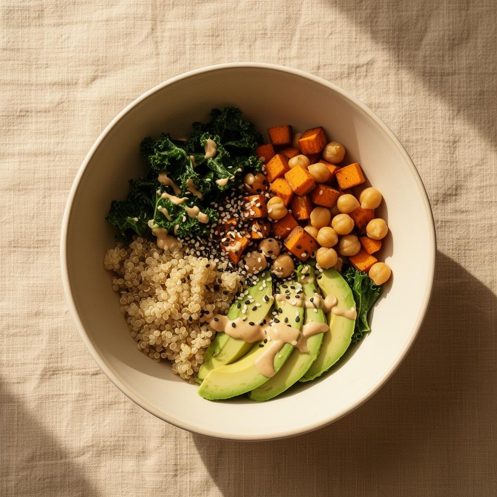 Bowl quinoa & patate douce